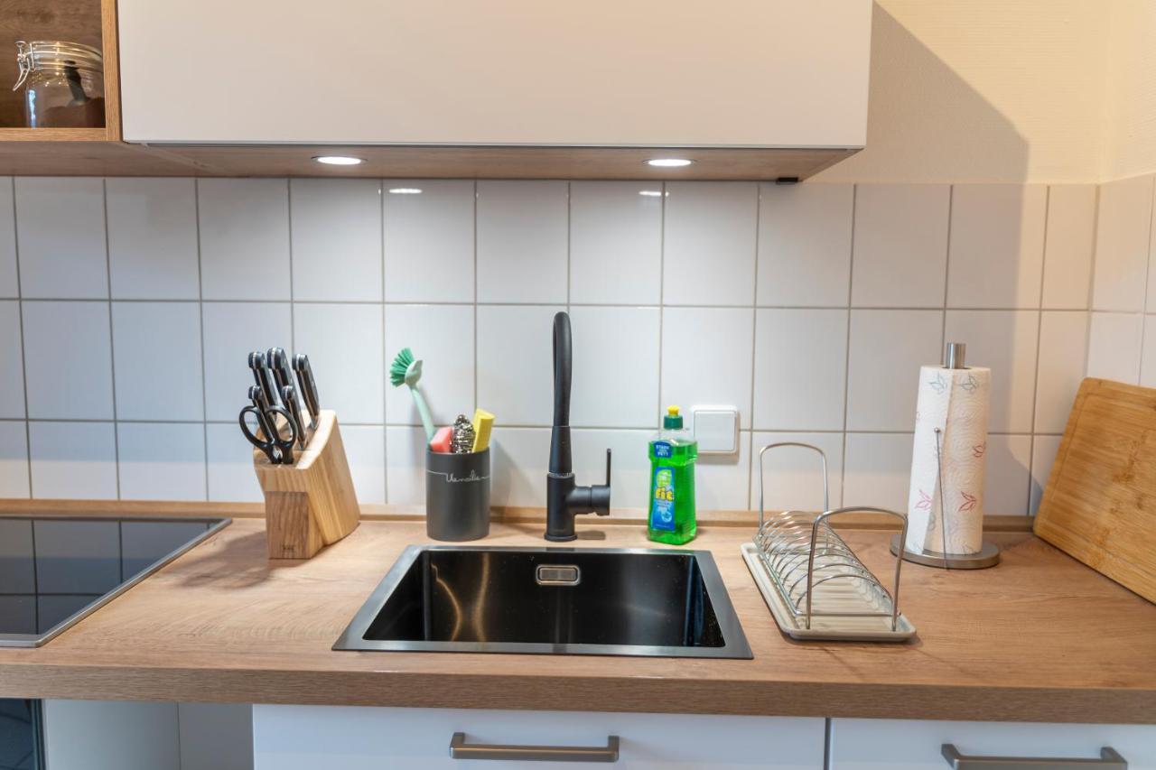 Rr - Unique Apartment 70Qm - Terrace - Washer Magdeburg Bagian luar foto
